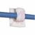 Panduit - ACC62-A-C - .62IN MAX BUNDLE DIAMETER ADHESIVE CORD CLIP|70043663 | ChuangWei Electronics