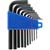 RS Pro - 537748 - 10 Pieces L Shape Short Arm Chrome Vanadium Steel Hex Key Set|70053760 | ChuangWei Electronics