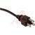 Qualtek Electronics Corp. - 311007-01 - 60 degC Black 6 ft. 7 in. Unshielded 10 A Power Cord|70133449 | ChuangWei Electronics