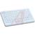 Cherry Americas - J842120LUAUS5 - NEMA4 J84-2120Series Backlit 11Inch 83Key LtBlue USB Industrial/eHealth Keyboard|70207416 | ChuangWei Electronics