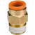 SMC Corporation - KQ2H13-36AS - Push In 1/2 in NPT 3/8 Male Pneumatic Straight Threaded-to-Tube Adapter|70245161 | ChuangWei Electronics