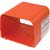 Linemaster - 522-B14 - Alert Orange Non Skid Feet Heavy Guage Steel Full Foot Guard Accessory|70184034 | ChuangWei Electronics