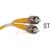 Quest Technology International, Inc. - NFO-STST-S9DX-3M - ST-ST 3M DUPLEX SINGLE MODE FIBER OPTIC PATCH CORD|70121403 | ChuangWei Electronics