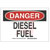 Brady - 84376 - B-302 10x14 In DANGER - Diesel Fuel|70345371 | ChuangWei Electronics