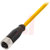 Balluff - BCC0AUZ - PVC 5m 4 cond. M12 Female to Cut-end; Yellow Cordset|70375588 | ChuangWei Electronics