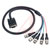 L-com Connectivity - CTL5CAT-3B - 3.0 ft Black HD15 Male/5 BNC Male SVGA Breakout Cable|70678981 | ChuangWei Electronics