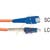 Quest Technology International, Inc. - NFO-LCSC-M6SX-1M - SC-LC 1M Simplex Multi Mode Fiber Optic Patch Cord|70121384 | ChuangWei Electronics