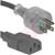 Volex Power Cords - 17966 8 S15 - 16/3 SJT 15FT 5-15P C13|70115937 | ChuangWei Electronics