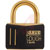 ABUS USA - T84MB/50 C - Black KD Shackle 15/16in H 9/32in D 2in W 5 Pin Vinyl Casing Brass Padlock|70567127 | ChuangWei Electronics