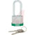 Panduit - PSL-6GR-LS - Shackle .27D 2.0H .73W Green Bumber Laminated Steel Body 1.38H 1.72W PadLock|70386692 | ChuangWei Electronics