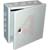 Bud Industries - JBH-4956-KO - JBH Series Hinged NEMA1 8x6x4In Gray Steel Wallmount Junction Box|70148041 | ChuangWei Electronics