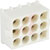 TE Connectivity - 350829-1 - White Vertical Univ MATE-N-LOK 12 Pos Socket Header Conn|70272858 | ChuangWei Electronics