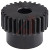 RS Pro - 5216288 - 8mm Bore Diam. 22mm Hub Diam. 26mm Pitch Diam. Steel 26 Teeth Spur Gear|70645263 | ChuangWei Electronics