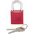 Panduit - PSL-7 - Shackle .25D 1.04H .79W Red Anodized Aluminum Body 1.60H 1.50W PadLock|70386698 | ChuangWei Electronics