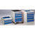 Sovella Inc - 61207309 - casters 1x9.84 1x5.90 2x3.93 blue Drawer unit 55/66|70701937 | ChuangWei Electronics