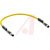 Lumberg Automation / Hirschmann - RSMV 4-RKMV 4-594/0.6 M - 11198 YELLOW PVC 0.6 M 4 POLE M8 MALE STRAIGHT TO FEMALE STRAIGHT CORDSET|70635902 | ChuangWei Electronics