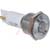 APEM Components - Q19P1CXXW12E - IP67 12VDC PROMINENT 19MM LED INDICATOR|70066306 | ChuangWei Electronics