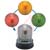 Edwards Signaling - 125XBRIRGA24DB - Black Base 24VDC DIV2 AMBER GREEN RED Multi-Stat 125 XBR LED|70016408 | ChuangWei Electronics