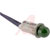 VCC (Visual Communications Company) - 1090A5-28V - White Nylon (Housing) 28V Incandescent Green Indicator,Pnl-Mnt|70130213 | ChuangWei Electronics