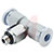 Norgren - M24670410 - 102 1/4in. Tee-Swvl Male Brnch FITTING|70455871 | ChuangWei Electronics