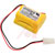 Dantona Industries, Inc. - CUSTOM-30 - ENB06006 Nest Pk 700 mAh 6V Connecterized NICAD Emergency Lighting Battery|70233996 | ChuangWei Electronics