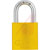 ABUS USA - 72/40 KD 1-1/2 YLW - Yellow KD Shackle 1/4in D 1-1/16in H 13/16in W 1-1/2in W Anodized Al Padlock|70566973 | ChuangWei Electronics