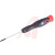 RS Pro - 243541 - Torx T8 Tip 60 mm Chrome Vanadium Steel Precision Screwdriver|70411946 | ChuangWei Electronics