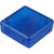 Hammond Manufacturing - 1551QTBU - 1551 Series IP54 1.58x1.58x0.59 In Translucent Blue ABS,UL94HB Box-Lid Enclosure|70165304 | ChuangWei Electronics