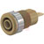 Staubli - 23.3000-27 - 24A 1000V Gold Plated Brown 4mm Socket|70749486 | ChuangWei Electronics