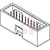 Molex Incorporated - 15-80-0121 - Tin 12 Cir High Temp Shroud Vert 2-Row noPeg ThruHole C-Grid 2.54mm Pitch Header|70775902 | ChuangWei Electronics