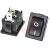 RS Pro - 419744 - 16 A@ 125 Vac +85 deg C -20 deg C 13mm 19.8mm On-Off Black SPST Rocker Switch|70791277 | ChuangWei Electronics