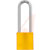 ABUS USA - 72HB/40-75 KD 1-1/2 YLW - Yellow KD Shackle 1/4in D 3in H 13/16in W 1-1/2in W Anodized Al Padlock|70566991 | ChuangWei Electronics