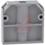 Altech Corp - EPCMB4 - 27mmH,27mmL,7mmW Gray DINRail TermBlk EndPlate|70078319 | ChuangWei Electronics