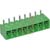 Altech Corp - 36.408 - STLK1550-W 3.81mmPitch 8Pole Sldr 90DegAngl SnglLvl Header PCB TermBlk Conn|70077416 | ChuangWei Electronics