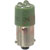 CML Innovative Technologies - 18620351 - 525nm 5, 10mA 24VAC/VDC 10mm Bayonet 680mcd Green BA9S T-3 1/4 Lamp, LED|70011845 | ChuangWei Electronics