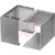 Bud Industries - CU-3009-A - Minibox 8x6x3.5 In Gray Aluminum Desktop Interlocking Enclosure|70148737 | ChuangWei Electronics