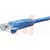 Quest Technology International, Inc. - NPC-1201 - 1 FT CAT-5E BLUE SNAGLESS/MOLDED PATCH CORD|70121591 | ChuangWei Electronics