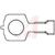 TE Connectivity - 280201-2 - 17 - 13 AWG Uninsulated Tin Plated Crimp Ring Terminal|70285643 | ChuangWei Electronics