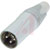 Neutrik - NC3MXX-WT - Cable end XX series 3 pin male - White|70548982 | ChuangWei Electronics