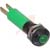 Wamco Inc. - WL-19081255 - BLACK BEZEL 12V GREEN 8MM INDICATOR|70117699 | ChuangWei Electronics