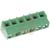 TE Connectivity - 282836-6 - 300 V 13.5 A Green 30-16 AWG 5 mm 6 PCB Term Blk Conn Buchanan|70088849 | ChuangWei Electronics