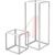 Hoffman - PF2266 - Steel 2200x600x600mm Frame 2200x600x600mm LtGray|70310979 | ChuangWei Electronics