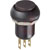 APEM Components - IMP7Z422 - QC Blk Standard bzl Rnd,flat btn 12mm 3A 28VDC Mom 1NO 1NC SPDT Switch, Pushbtn|70278332 | ChuangWei Electronics