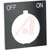 Eaton - Cutler Hammer - E34SP42 - OFF ON LEGEND PLATES ACCESSORY|70057372 | ChuangWei Electronics