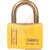 ABUS USA - T84MB/40 KA YLW - Yellow KA Shackle 13/16in H 1/4in D 1-13/16in W 4 Pin Vinyl Casing Brass Padlock|70567132 | ChuangWei Electronics