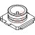 Molex Incorporated - 73412-0110 - Gold Plated Jack Straight 1.25mm 50 Ohms SMT RF/Coaxial Conn|70357960 | ChuangWei Electronics