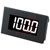 Lascar Electronics - DPM 950S-EB-W - Bezel Mnt 4.75-7.5VDC 3.5 Digits Black LCD w/ White LED Backlight Voltmeter|70274292 | ChuangWei Electronics