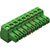 Altech Corp - SH08-3.81 - GREEN 22-16AWG 300V 8A 3.81MM PS8 POLE PCB PLUG|70077998 | ChuangWei Electronics