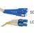 Quest Technology International, Inc. - NFO-LCSC-S9DX-3M - SC-LC 3M Duplex Single Mode Fiber Optic Patch Cord|70121407 | ChuangWei Electronics