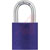 ABUS USA - 72/40 PURPLE - KA Shackle .25D 1.06H .81W Purple 1.5inW 2.91in H Aluminum Body Padlock|70566809 | ChuangWei Electronics